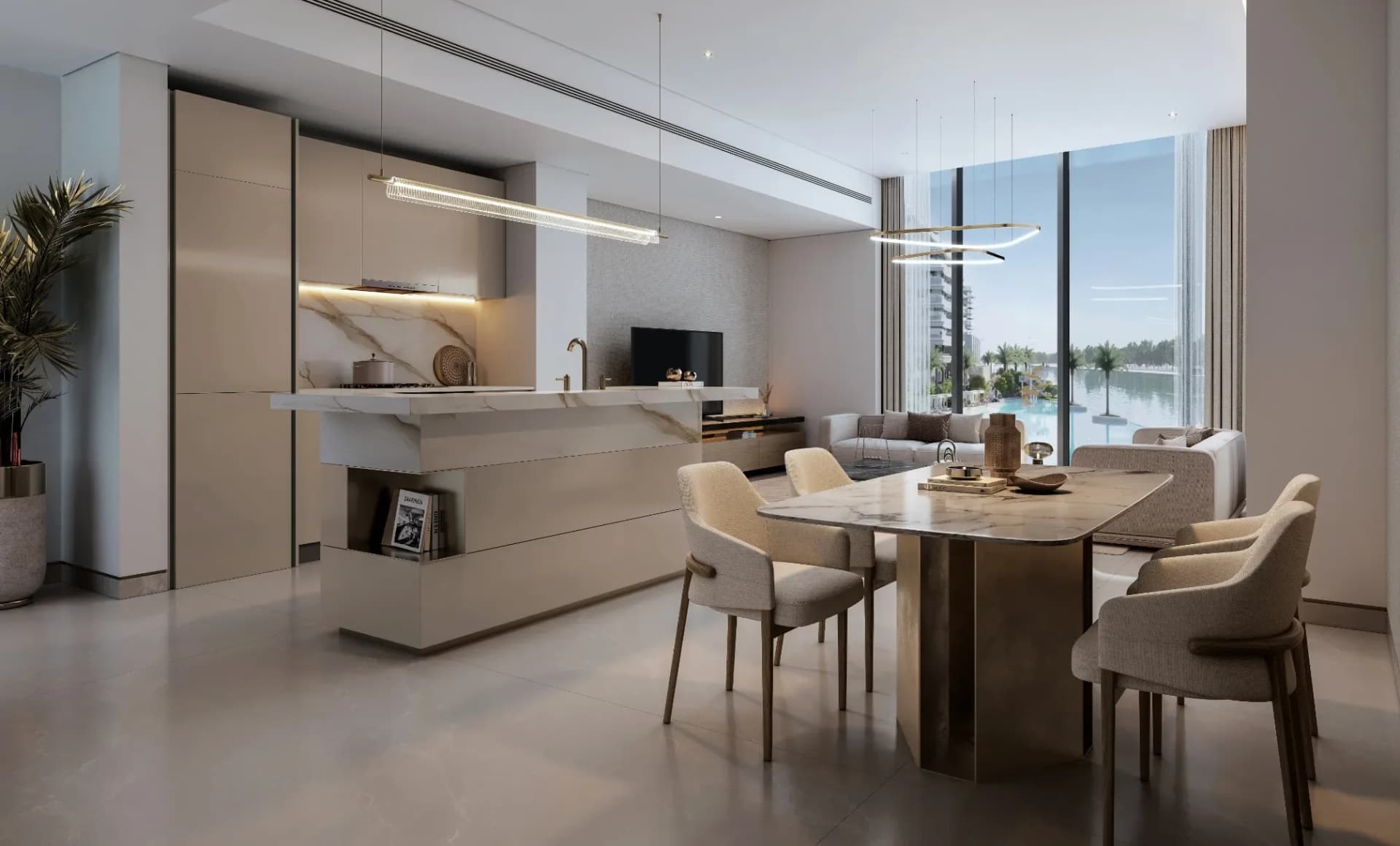 1 Bedroom Apartment (River Cove Residences)