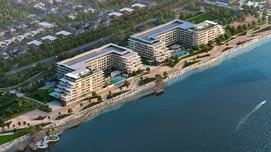 Hudayriyat Island beachfront and outdoor sporting facilities, Abu Dhabi