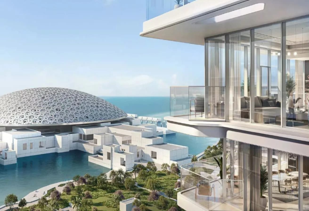 Sea and Louvre Museum View | Ready Soon | 2BR+Maid