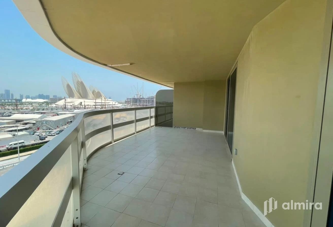 Sheikh Zayed Museum View |Big Balcony | Brand New