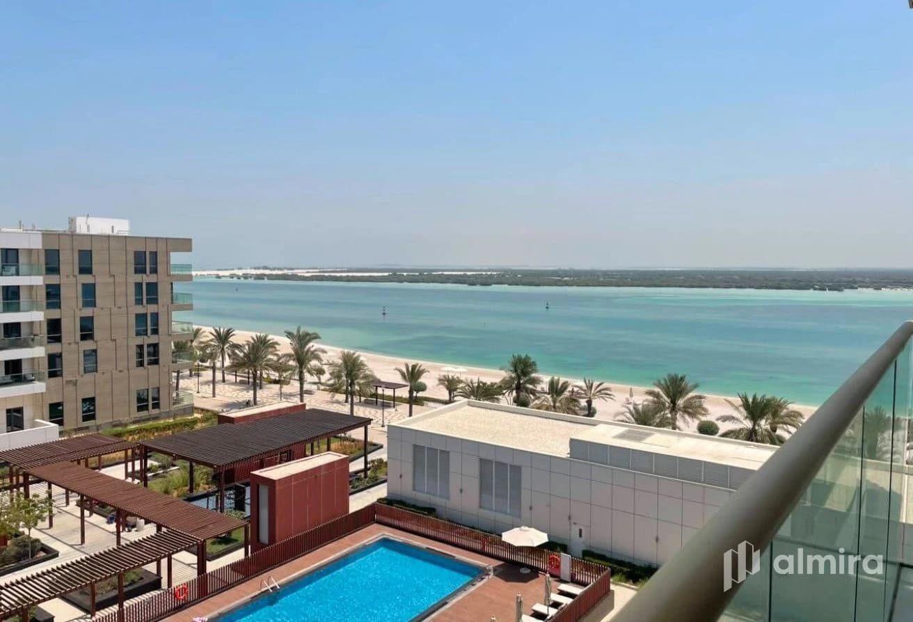 Partial Sea View | 2BR+Maid | Sunrise Residences 5