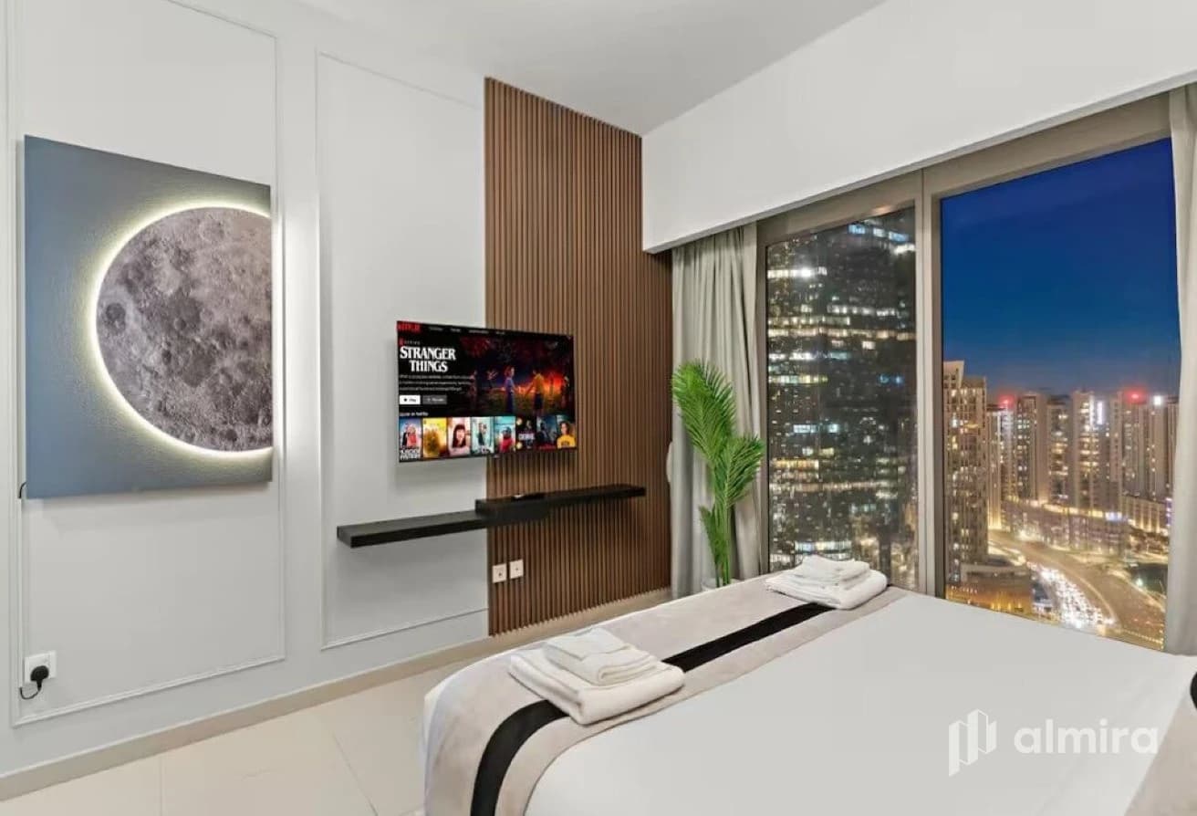 Fully Furnished | Community View | 1BR+Study