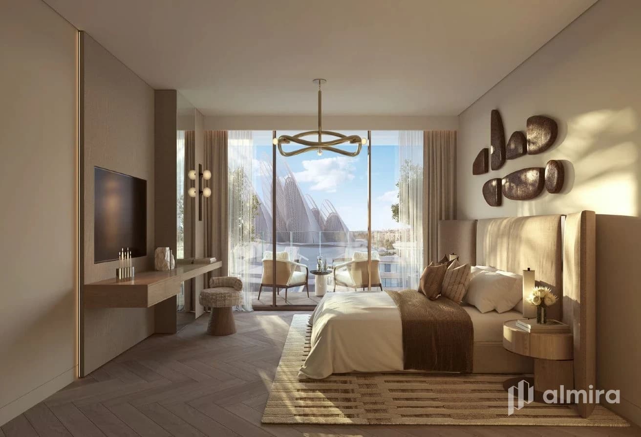 Partial Zayed Museum and Pool View| Original Price