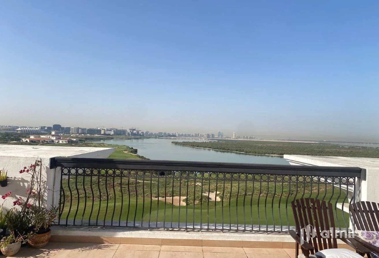 Golf and Sea View | Unfurnished | 3BR+Maid