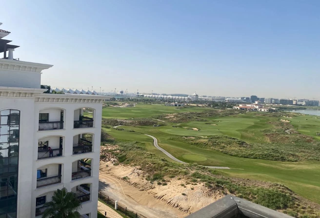 Golf and Sea View | Unfurnished | 3BR+Maid