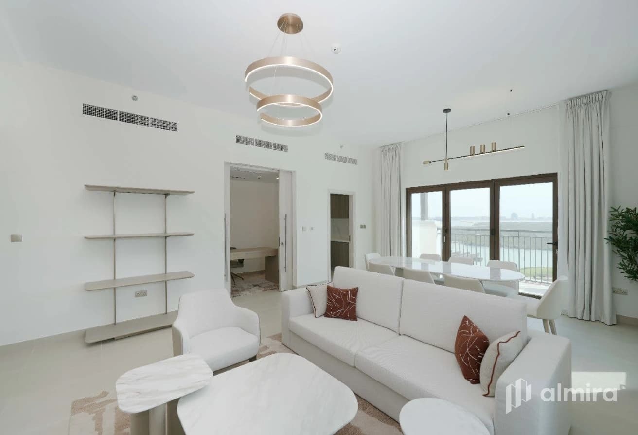 Furnished | Golf and Sea View | Highest Floor
