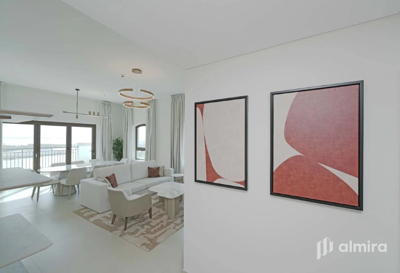 Furnished | Golf and Sea View | Highest Floor