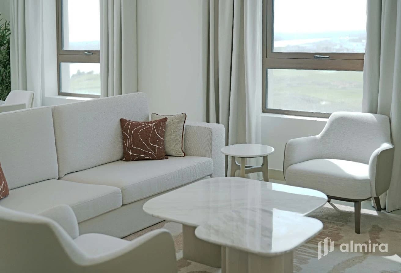 Furnished | Golf and Sea View | Highest Floor