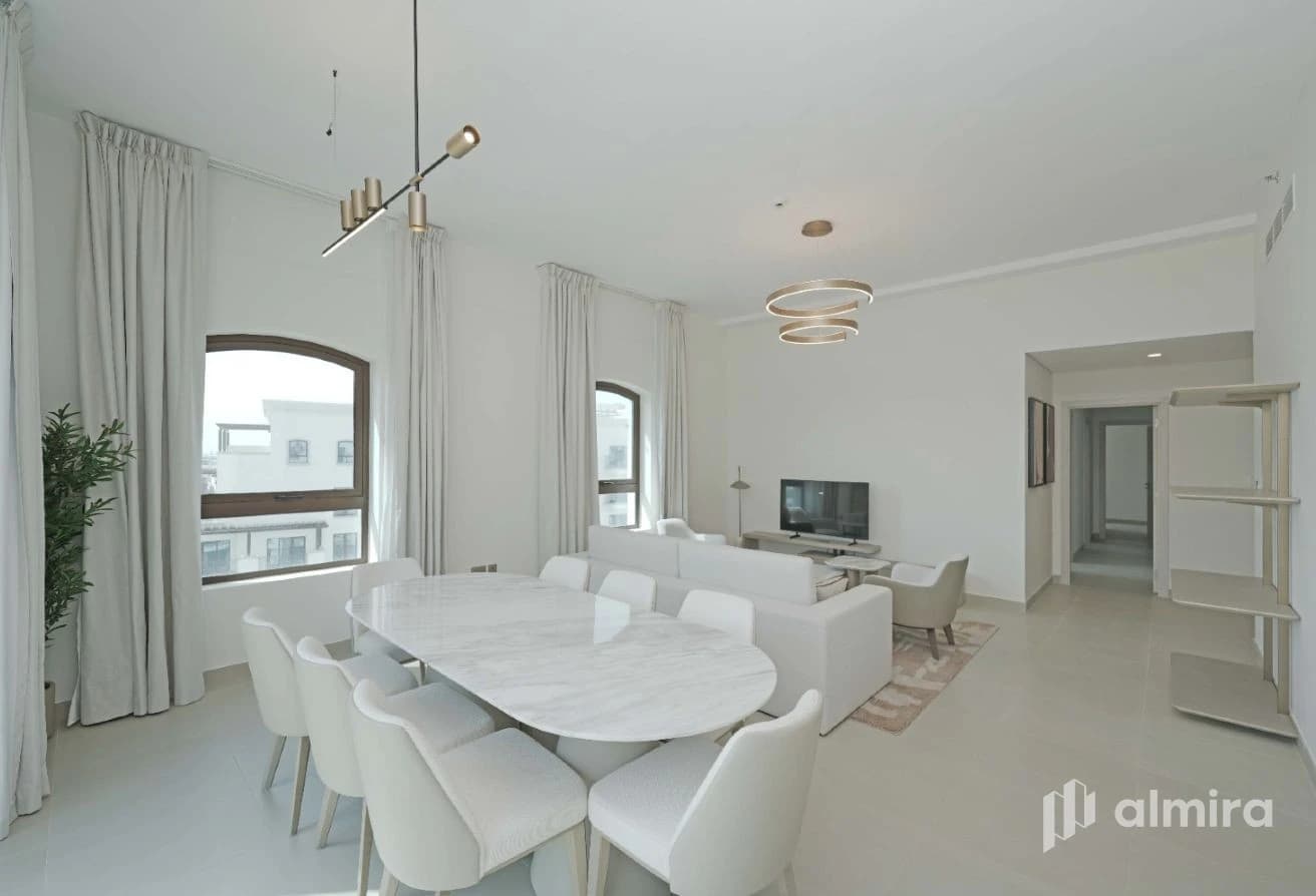 Furnished | Golf and Sea View | Highest Floor
