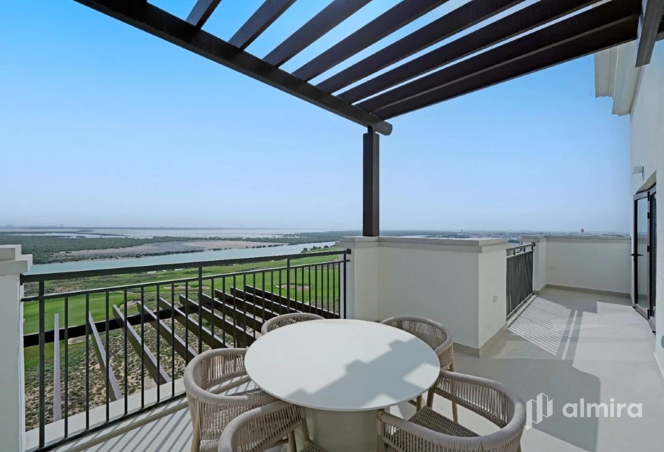 Furnished | Golf and Sea View | Highest Floor
