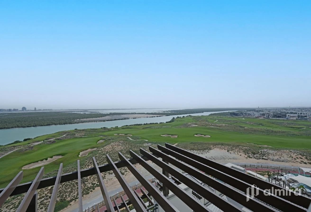 Furnished | Golf and Sea View | Highest Floor
