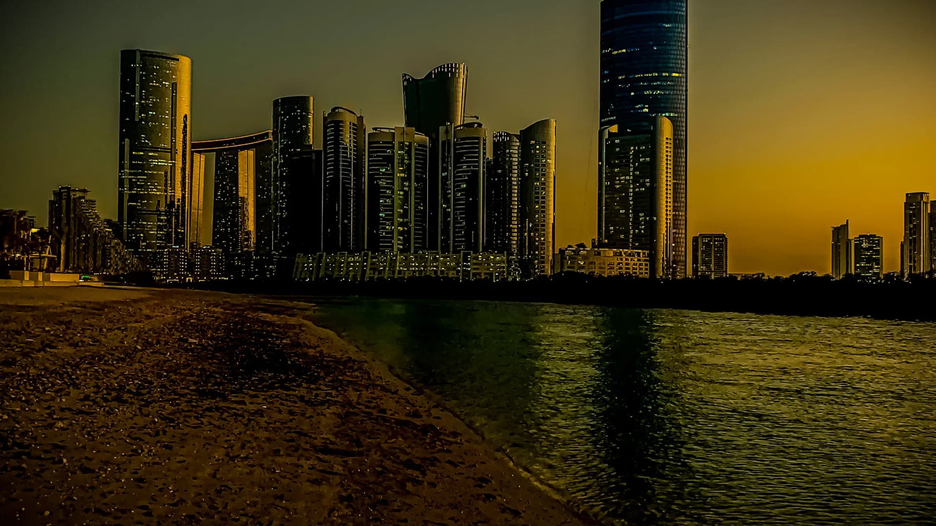 Al Reem Island skyline, Abu Dhabi
