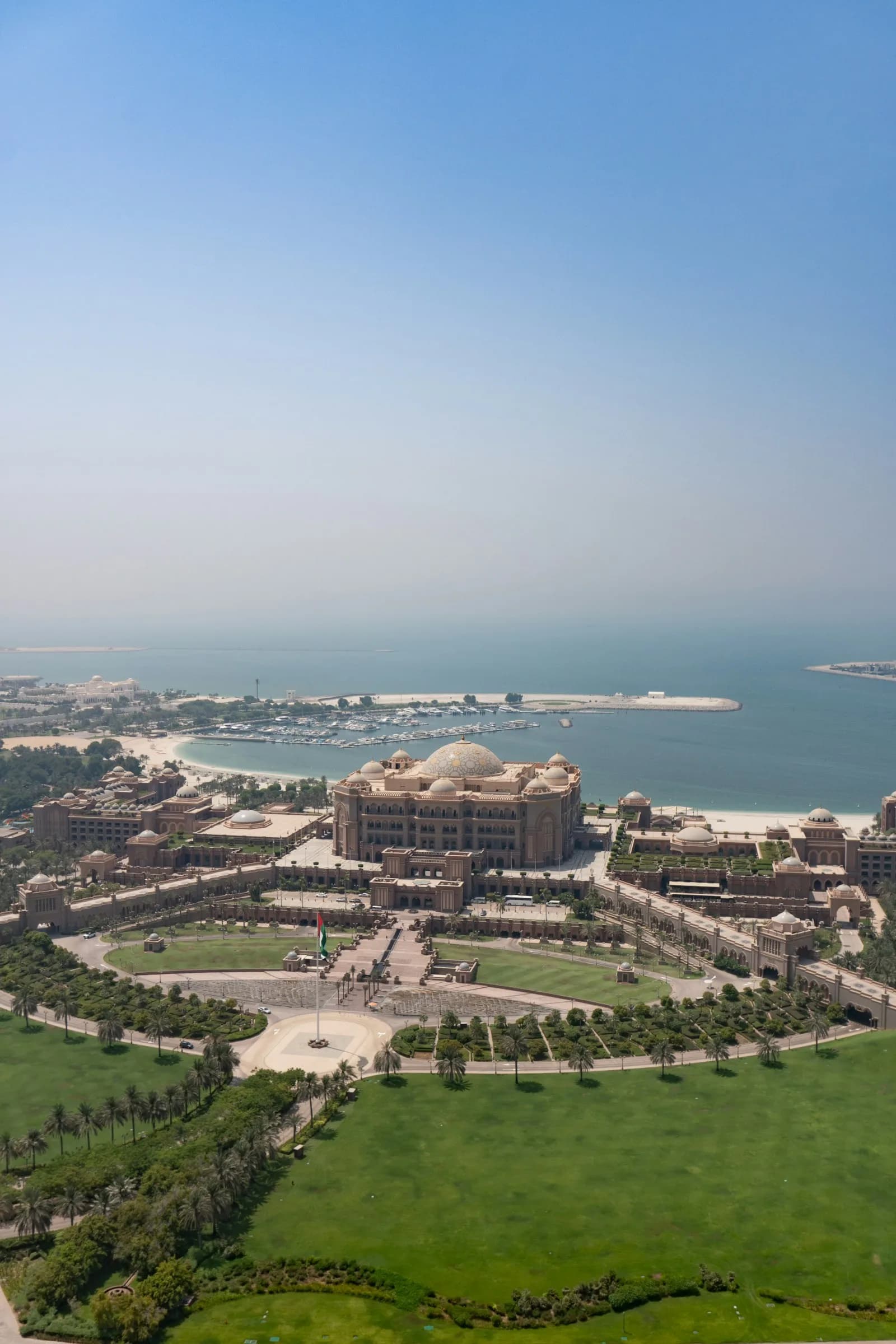 Yas Island coastline